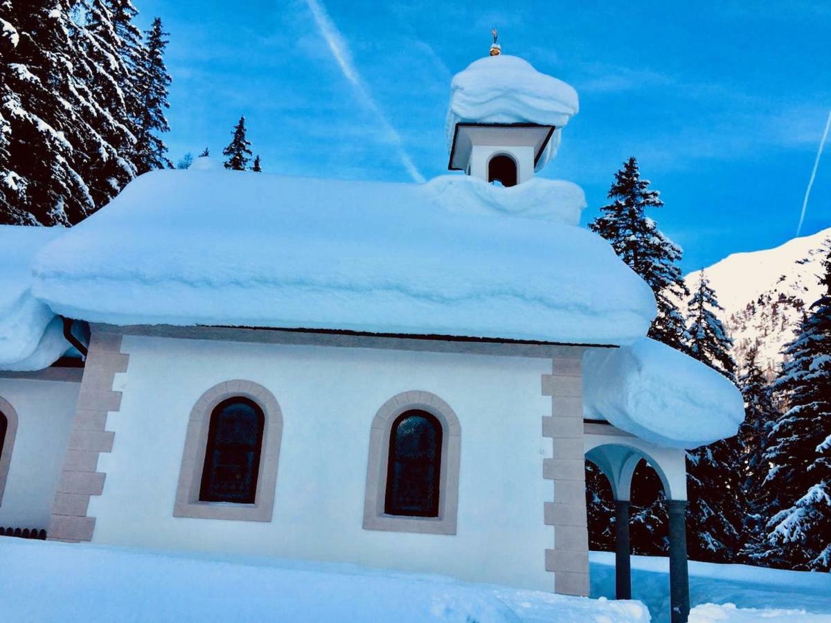 Haus Alpenrose Lägenhet Trins Exteriör bild